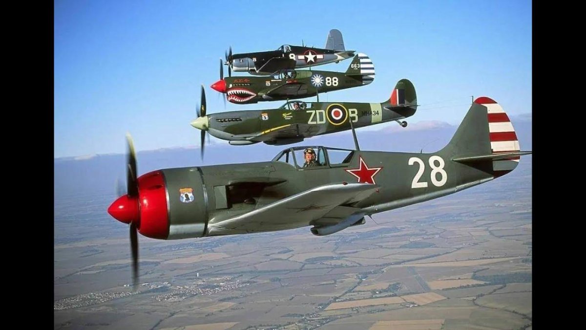 Самолёты 2 мировой войны