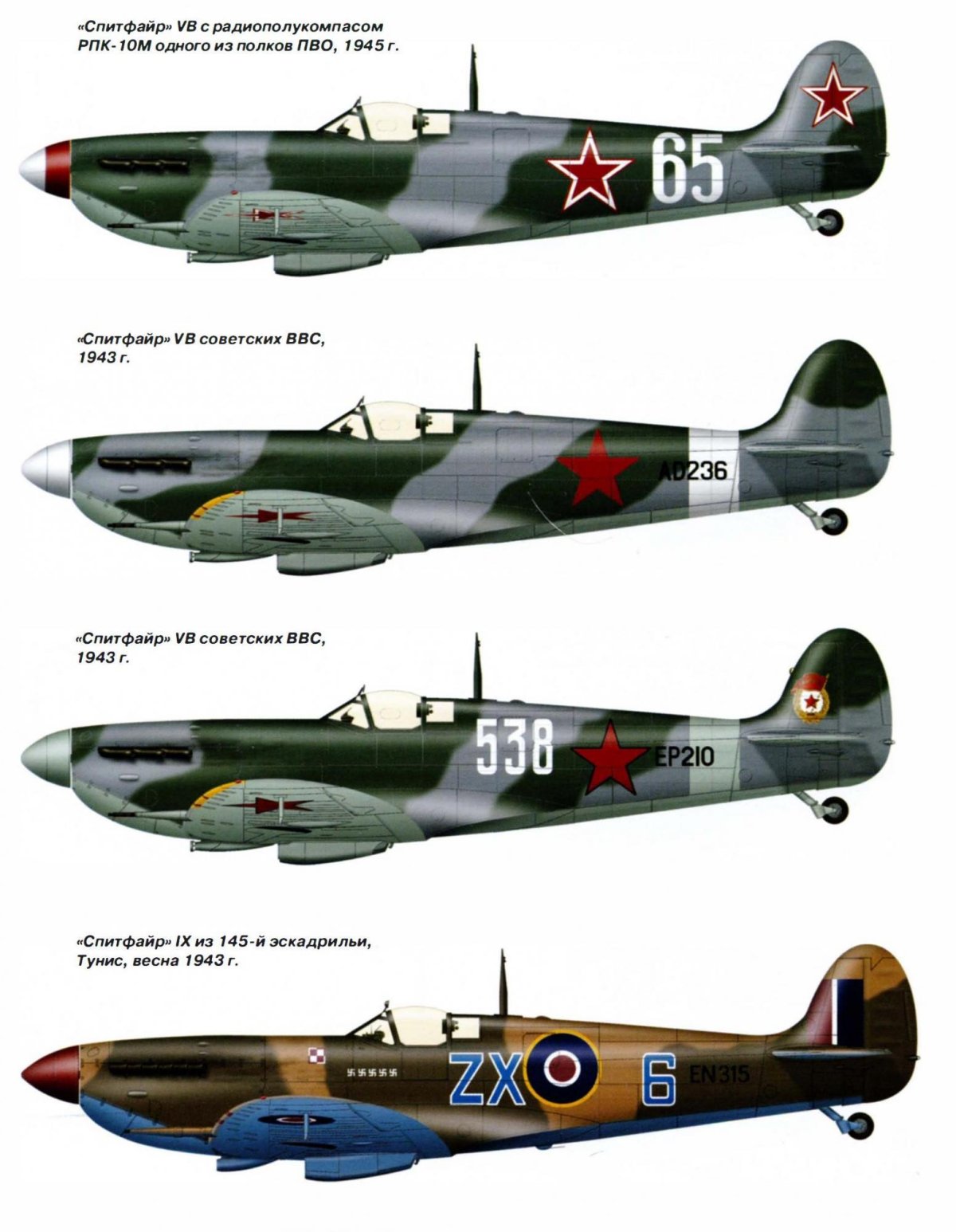 Истребитель Спитфайр второй мировой