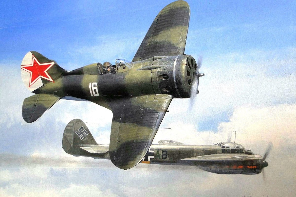 Советский самолёт истребитель и16