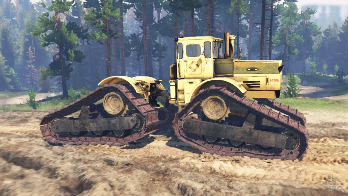 К700 Кировец трактор гусеничный