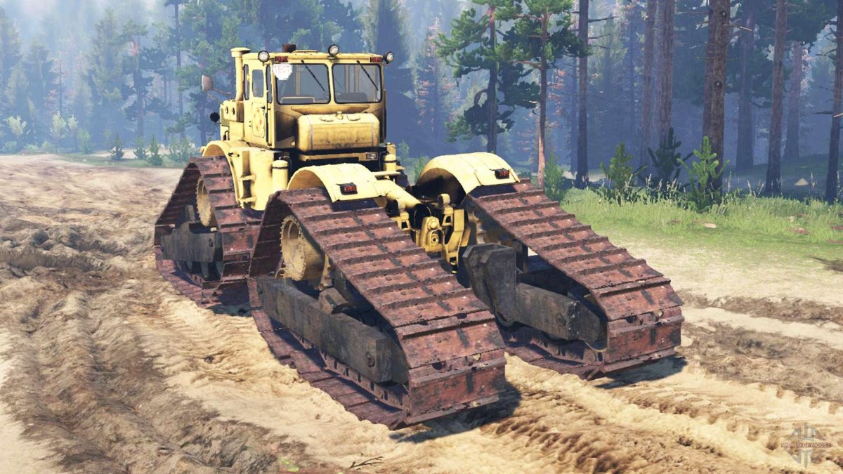 Гусеничный трактор Кировец