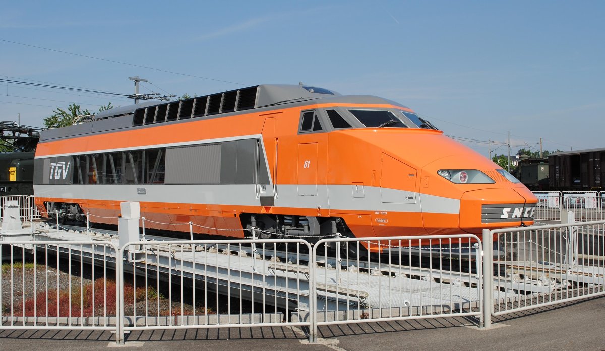 Поезд ТЖВ Франция