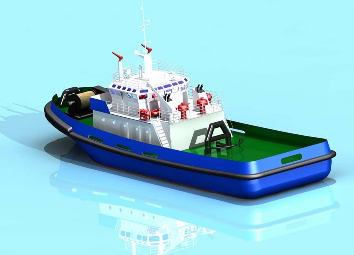 Буксир ледового класса проекта tg04m