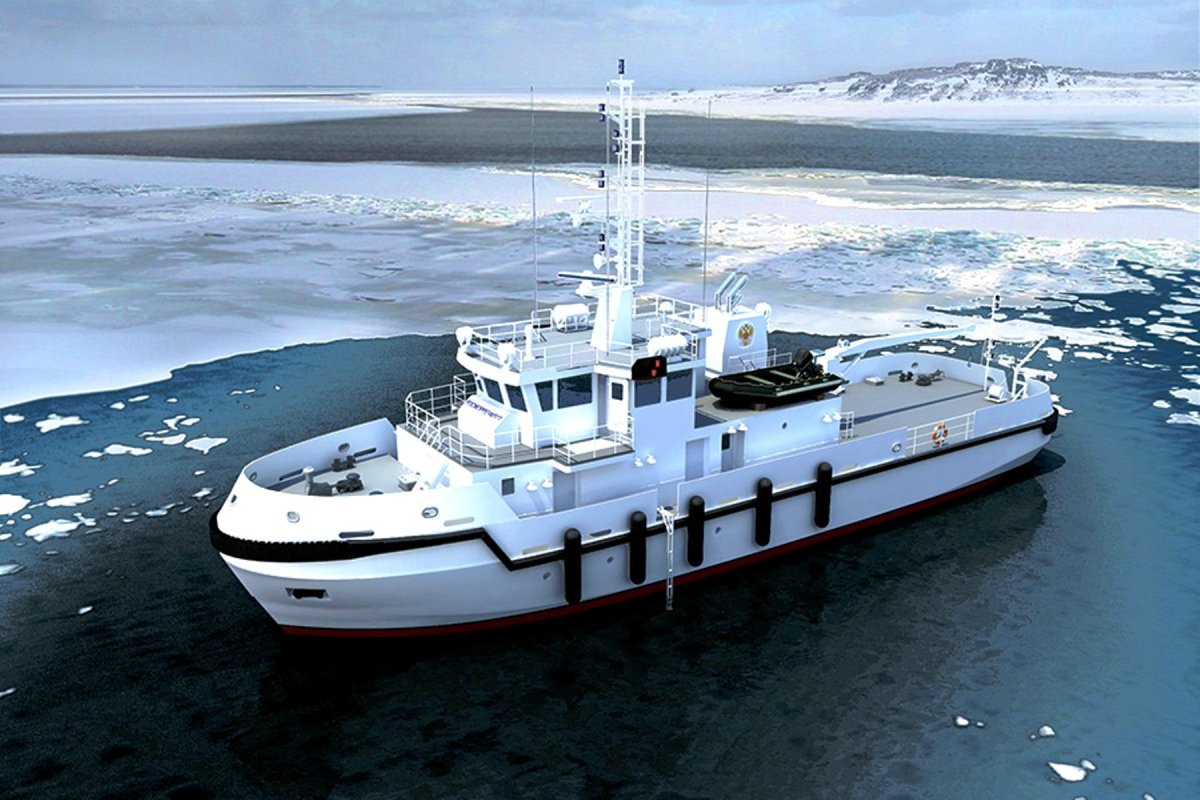 Гидрографический катер Юрий Осокин