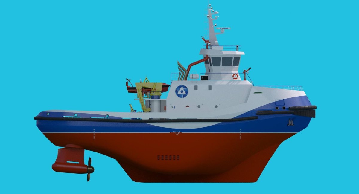 Ледокольный буксир Юрибей проекта т40105