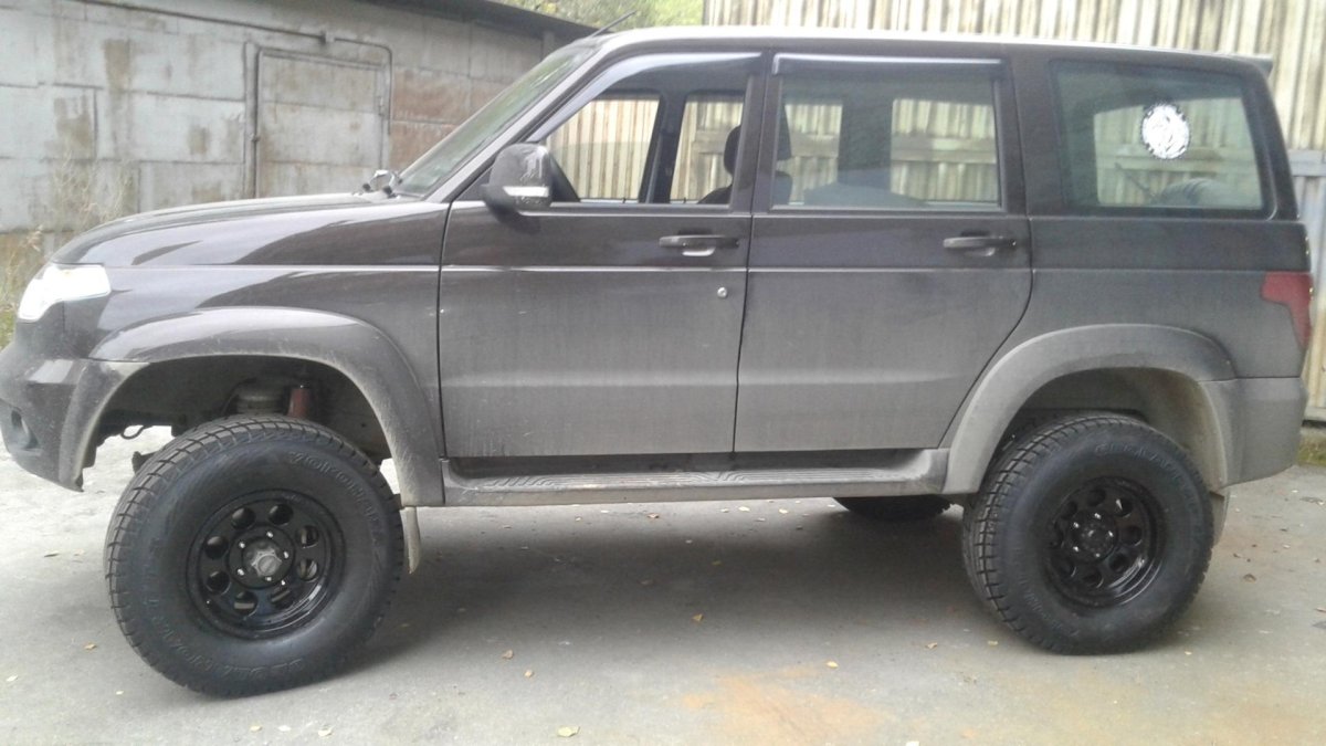 Диски КИК на УАЗ Патриот r16