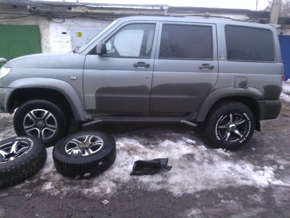 Диски КИК на УАЗ Патриот r16