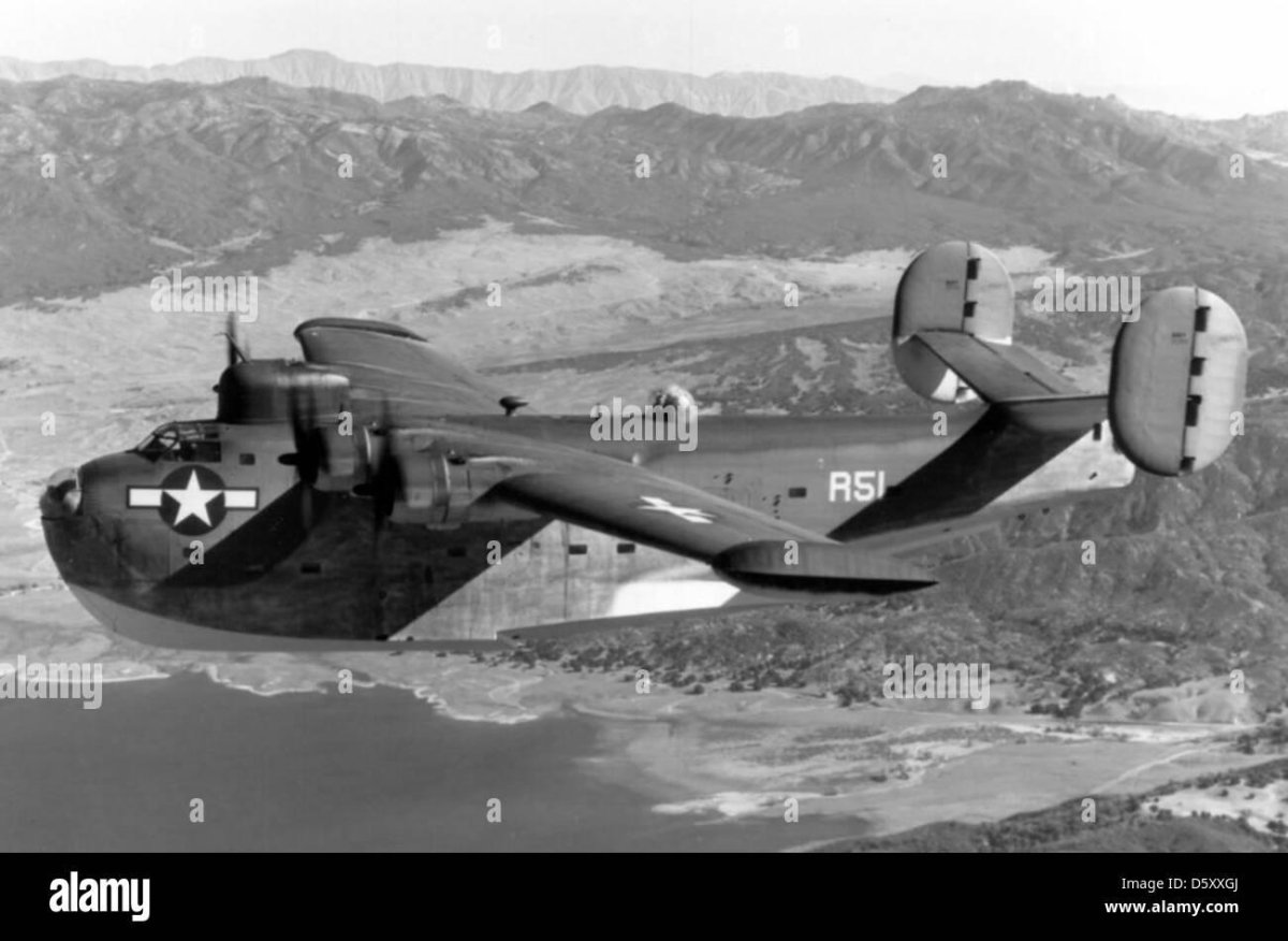 Летающая лодка pb2y Coronado;