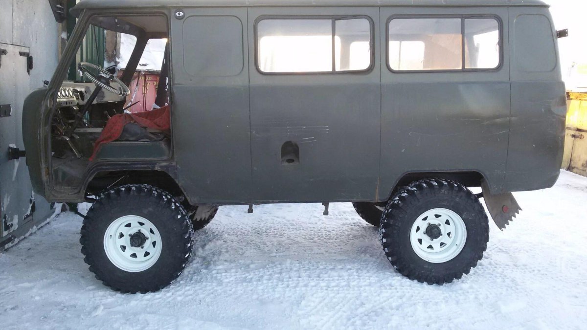 285 75 R16 на УАЗ Буханка 33