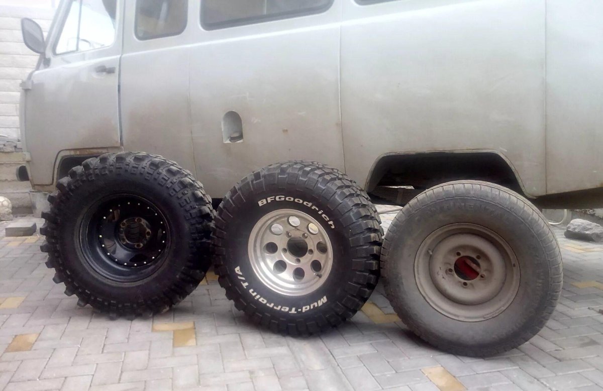 УАЗ 2206 грязевая резина