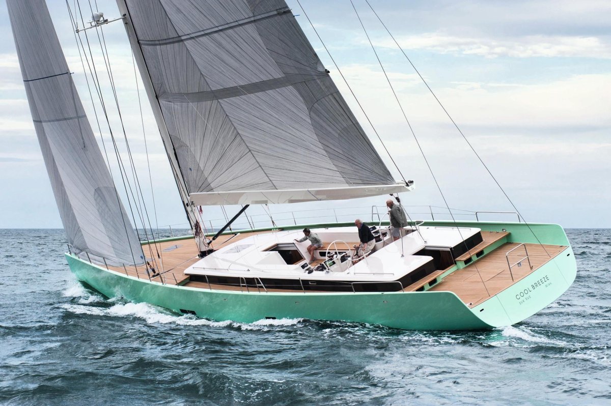 Яхты с центральным кокпитом парусные