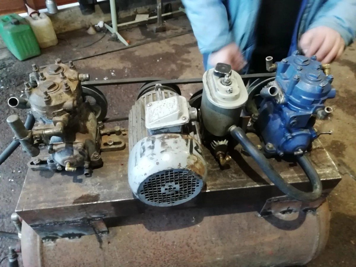 Компрессор от ЗИЛ 131