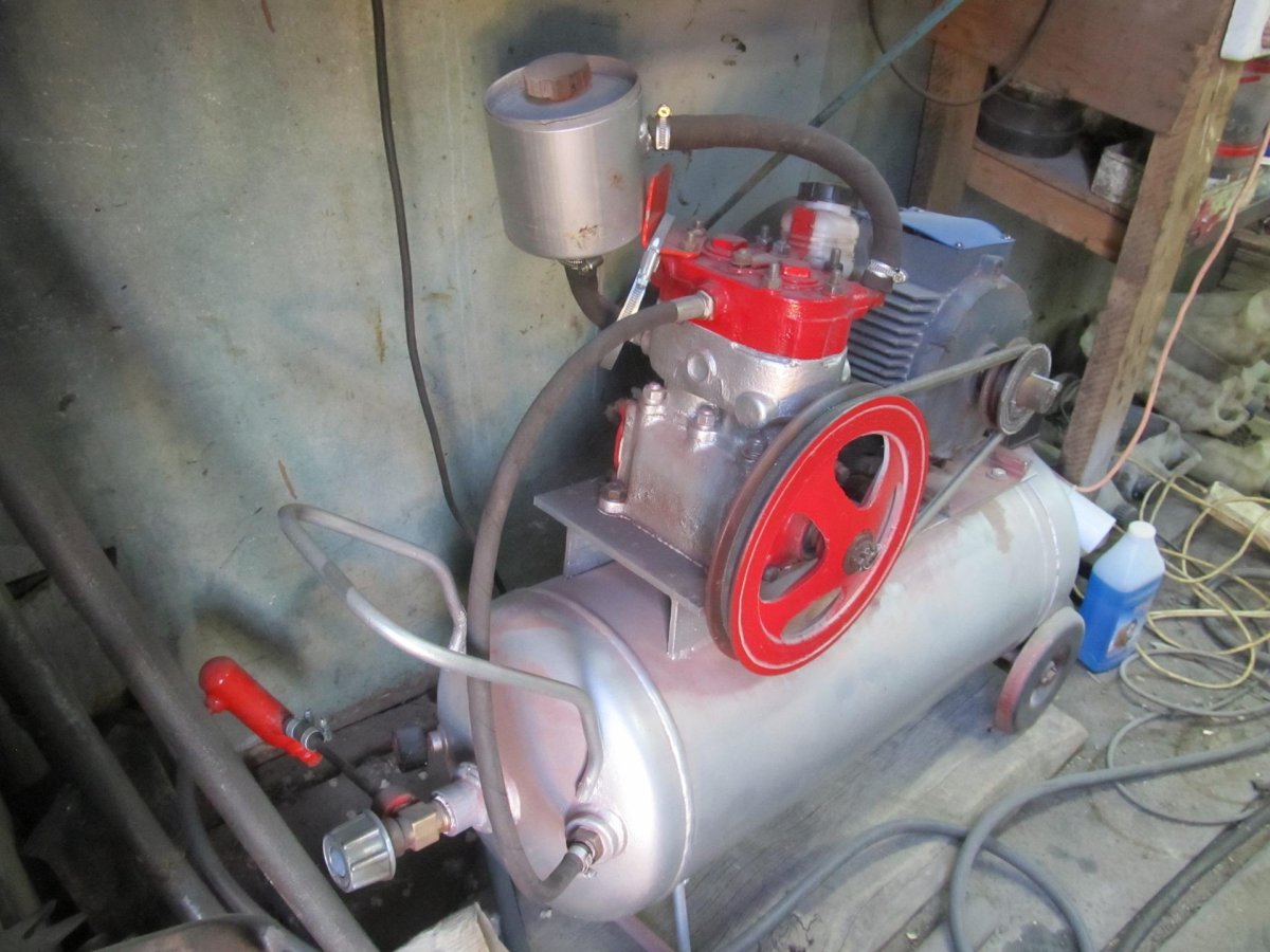 Компрессор от ЗИЛ 130