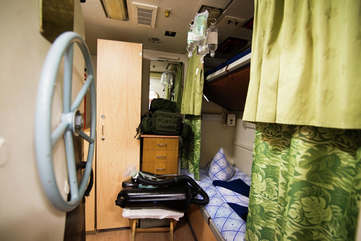 Подводная лодка Юрий Долгорукий внутри