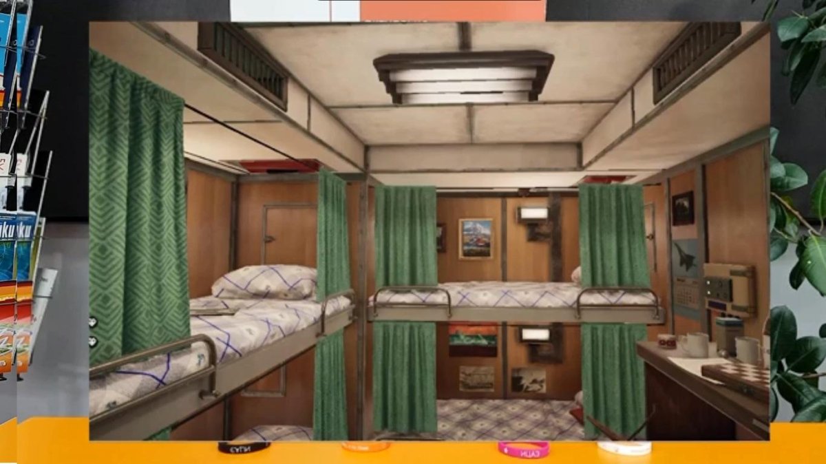 Каюта командира атомной подводной лодки