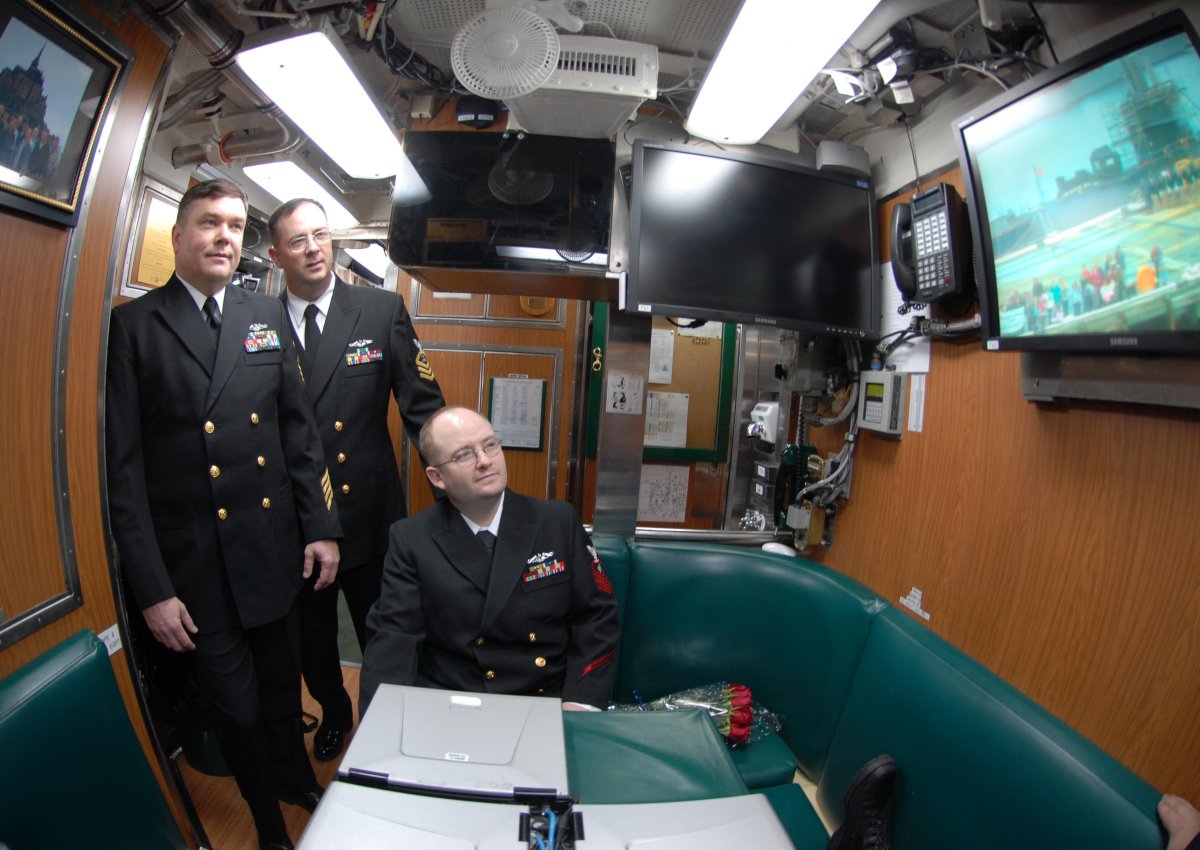 Каюта капитана атомной подводной лодки