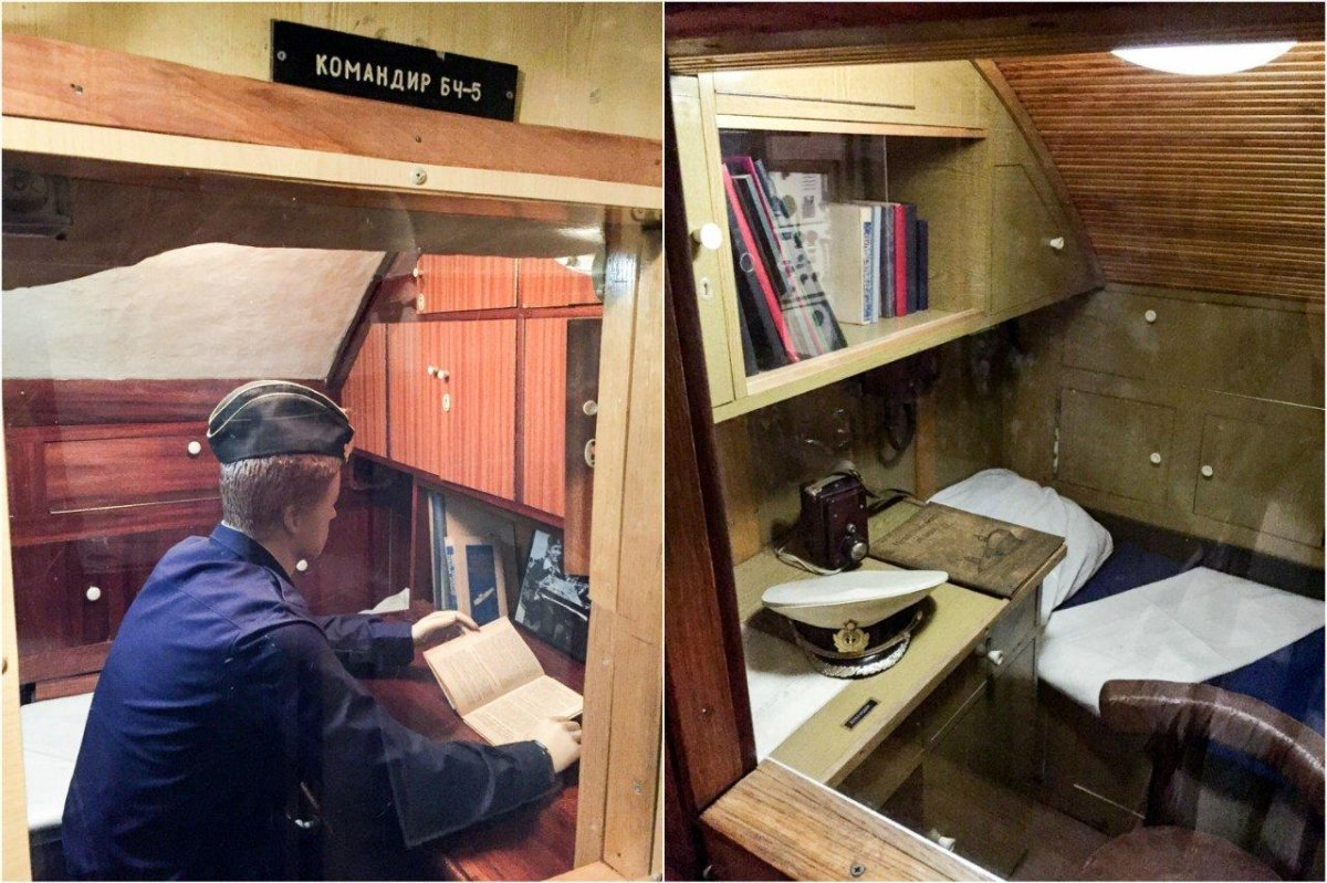 Подводная лодка акула каюты