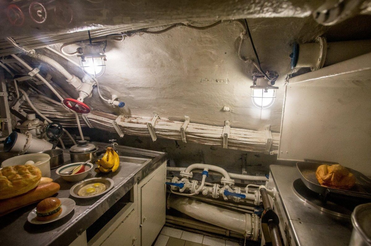 Камбуз на подводной лодке