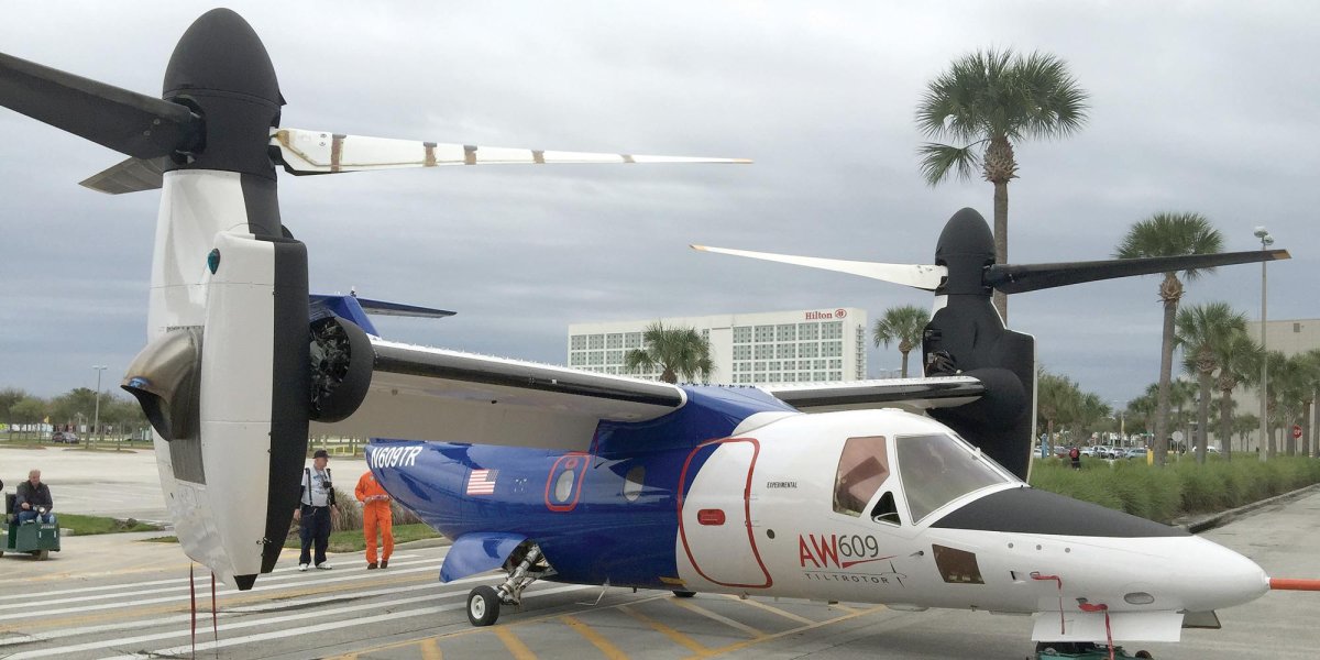 Aw609 конвертоплан