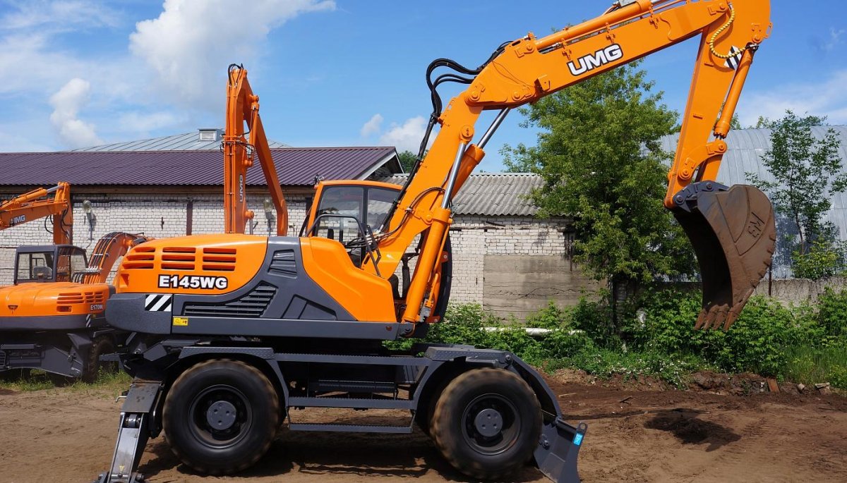 Колесный экскаватор e140wg