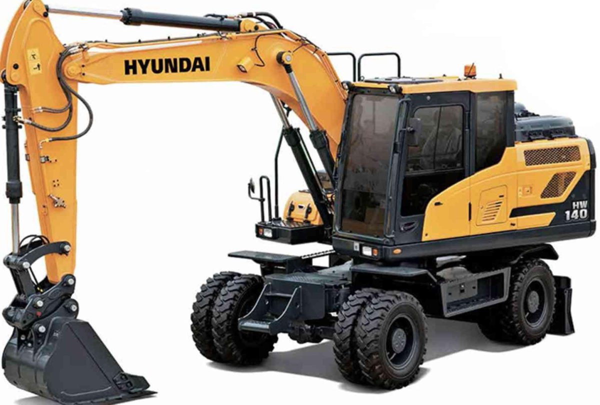 Экскаватор Хендай 140 колесный