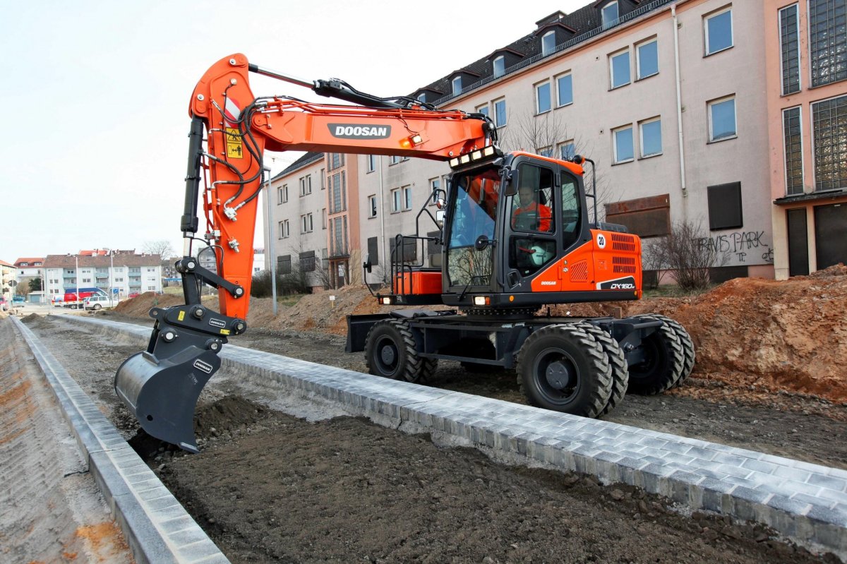 Экскаватор Doosan dx160w