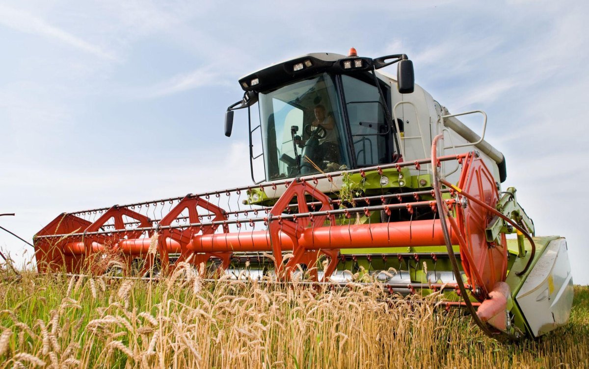 Уборочный комбайн