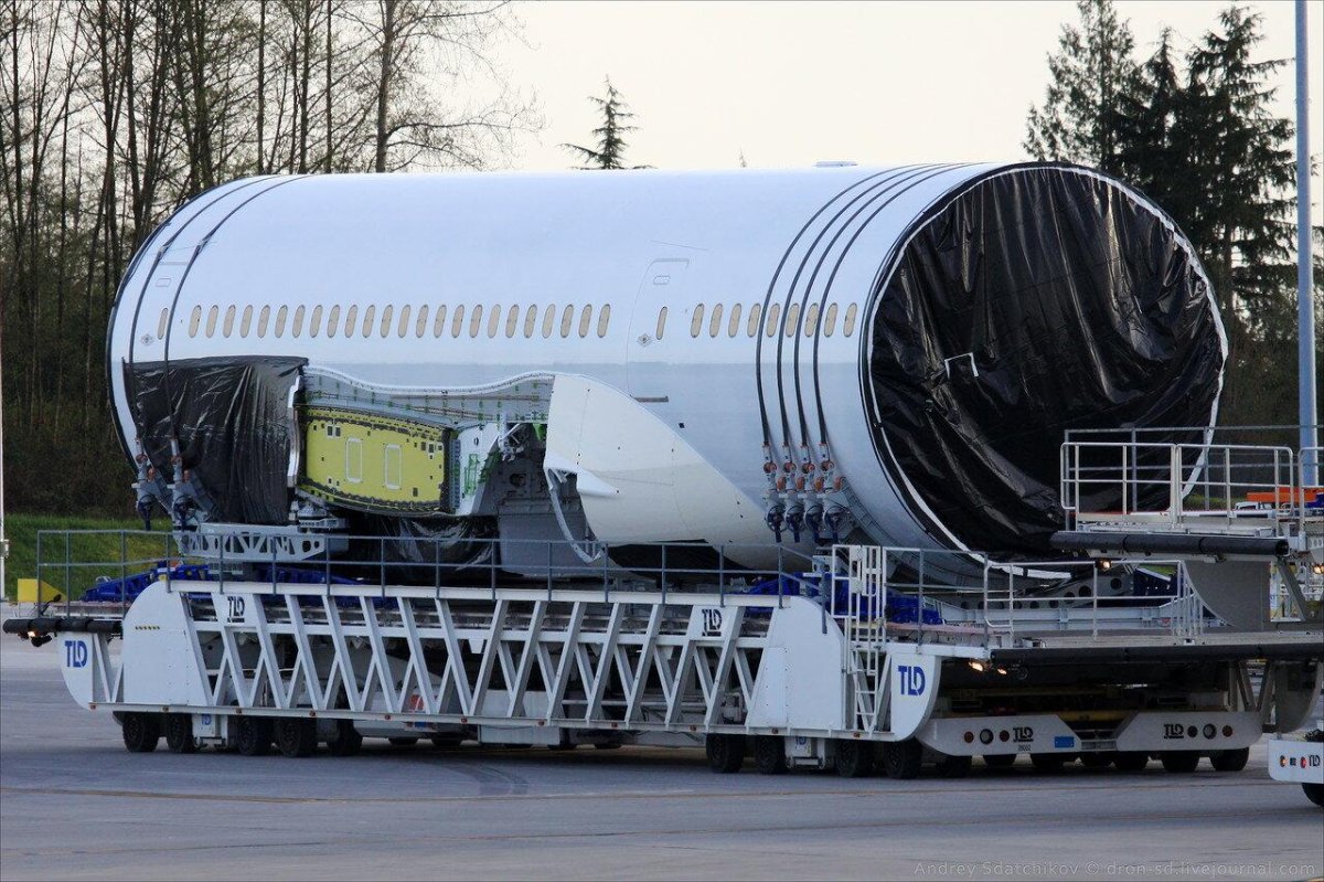 Композиты в самолете