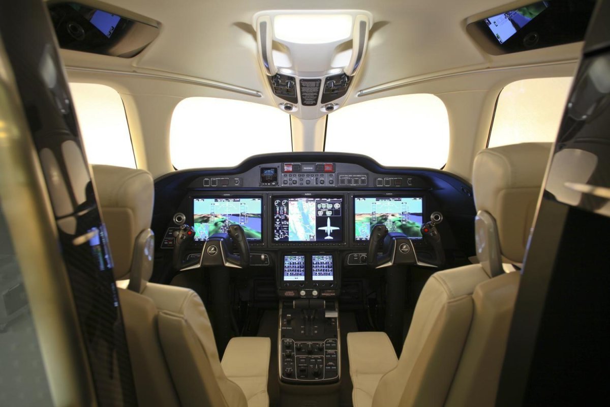 Honda ha-420 HONDAJET Cockpit