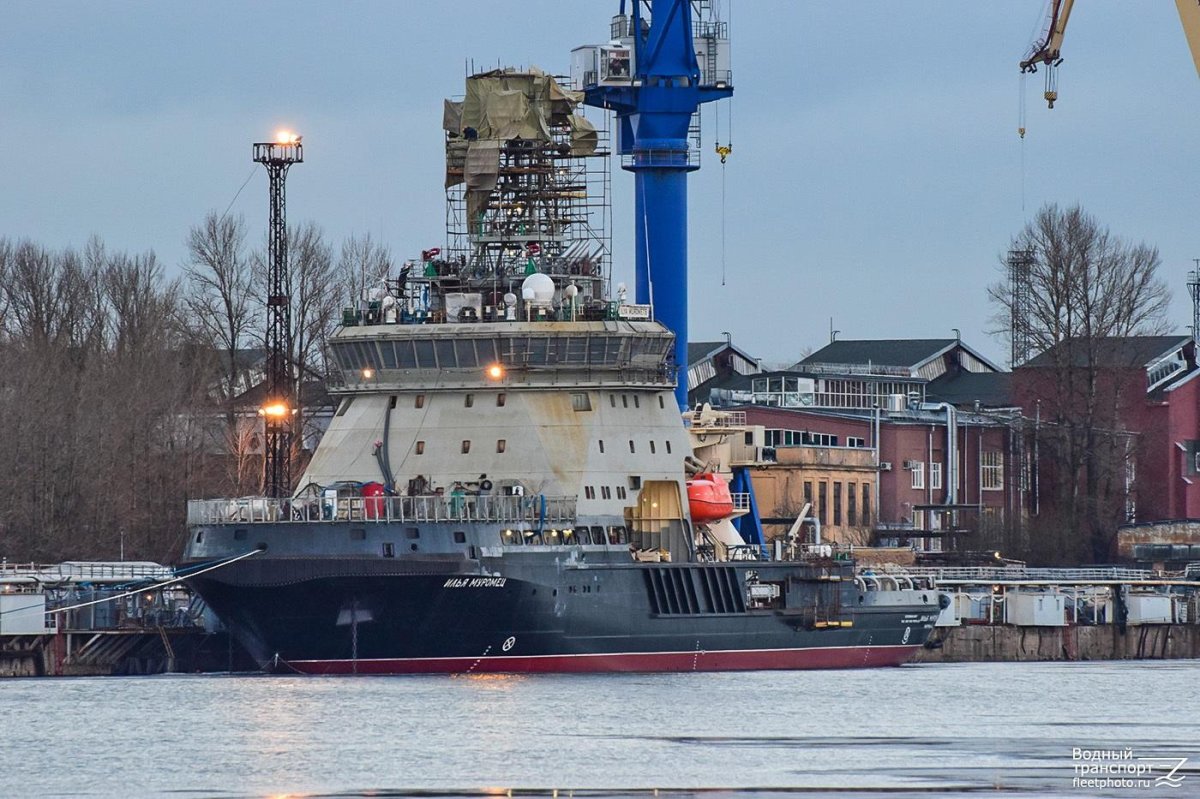 Ледокол Илья Муромец фото