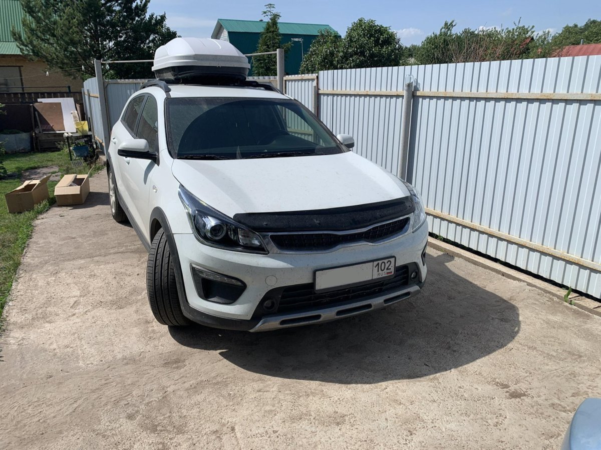 Киа Рио х-лайн замена антифриза