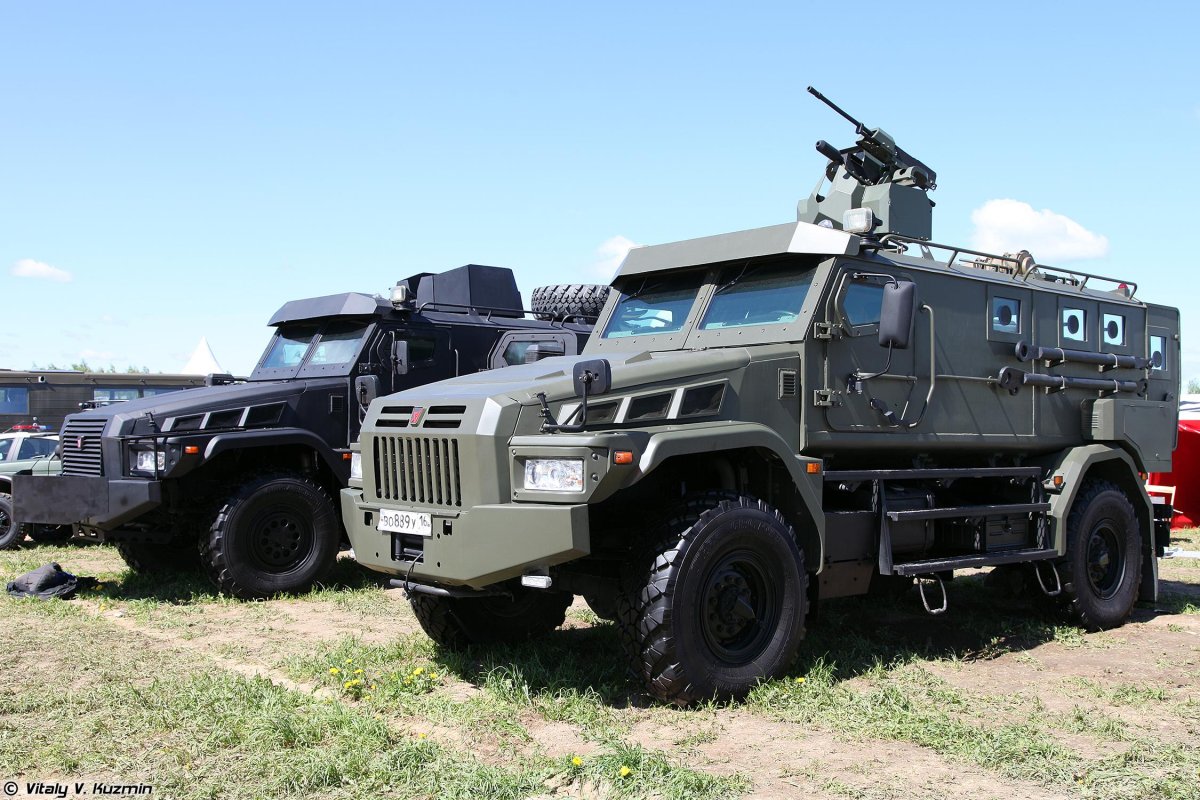 Броневик КАМАЗ-43502 «патруль»