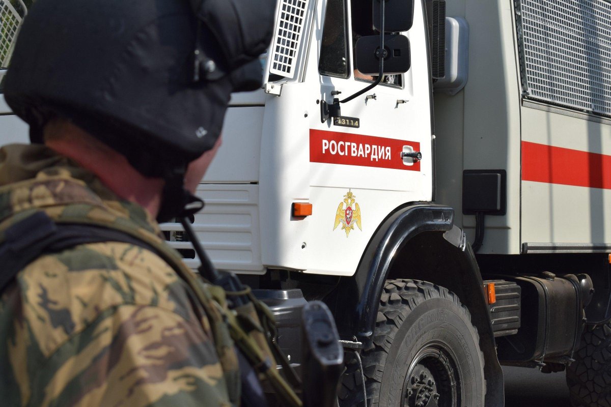 КАМАЗ Росгвардии ОМОН