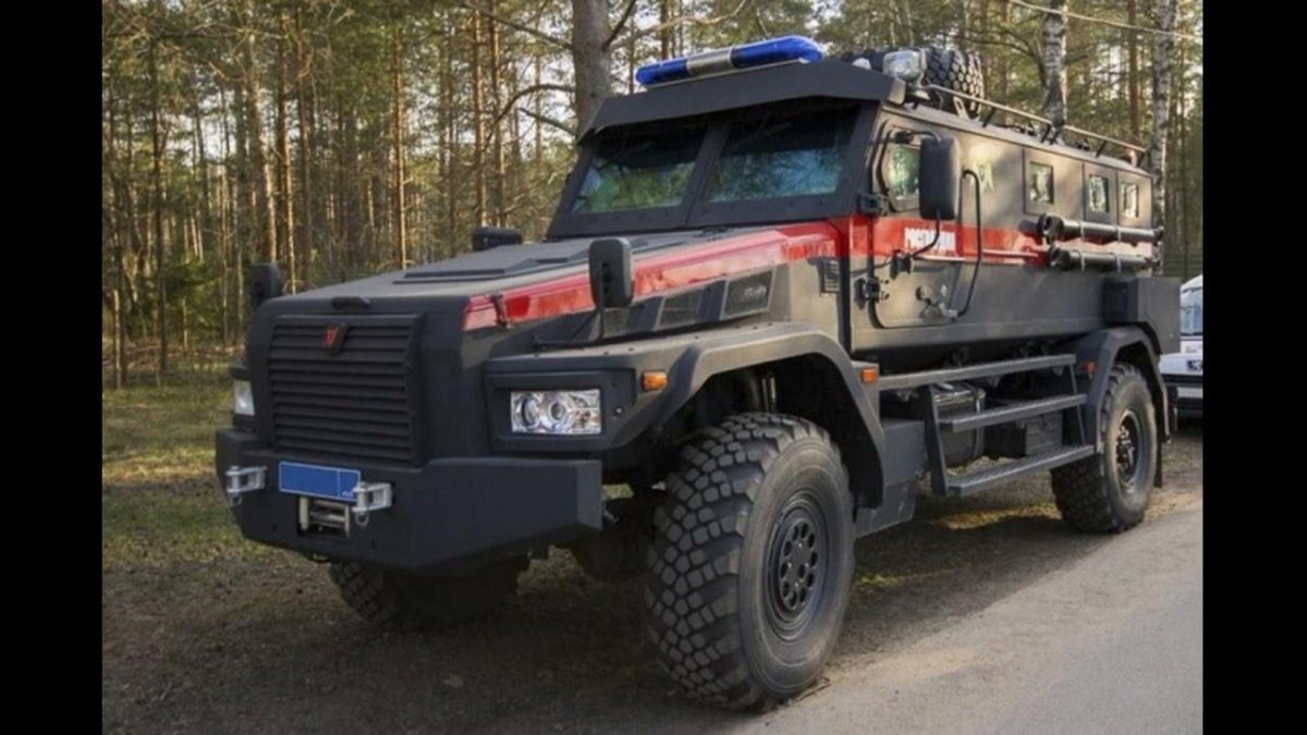 КАМАЗ Росгвардии броневик