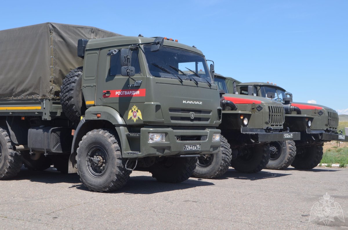 КАМАЗ 5350 Росгвардия