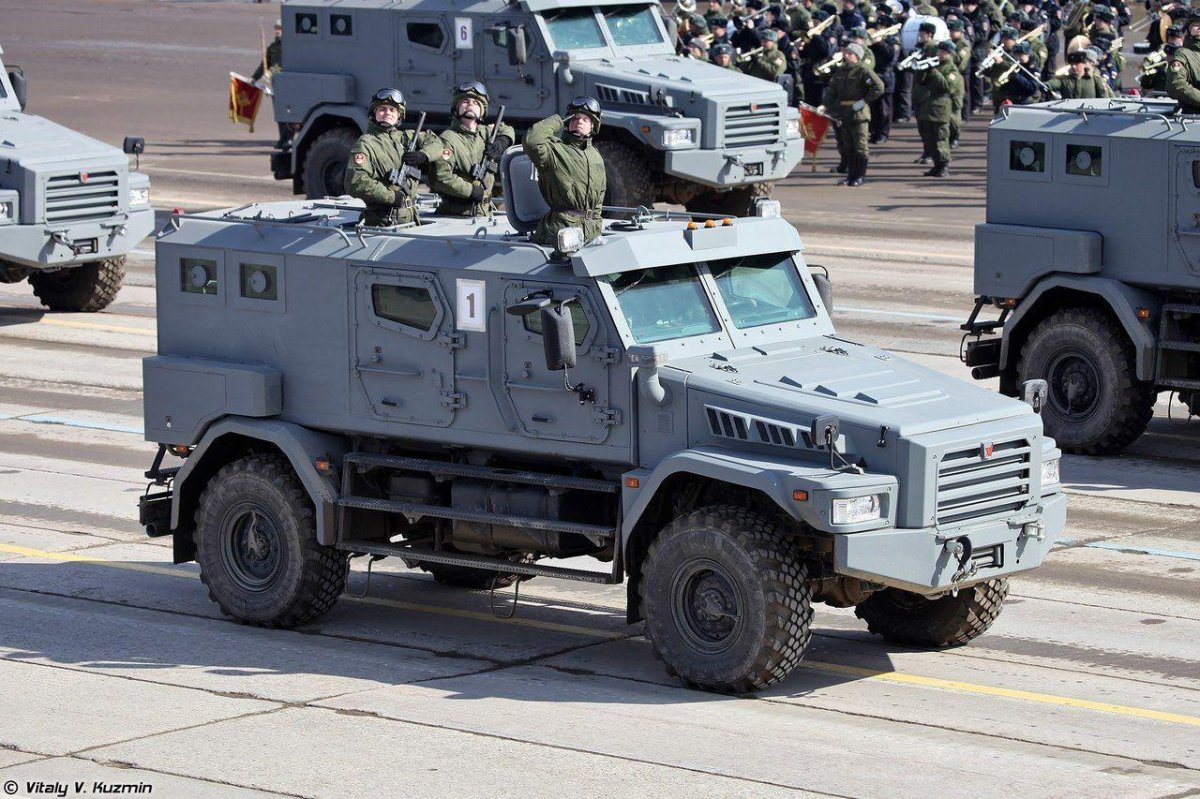 КАМАЗ Росгвардии броневик