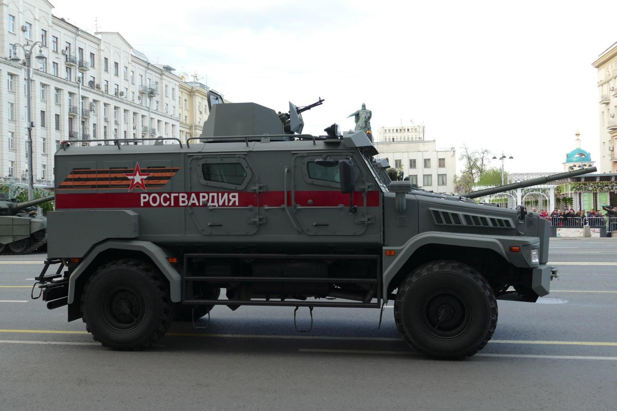 КАМАЗ Росгвардии броневик