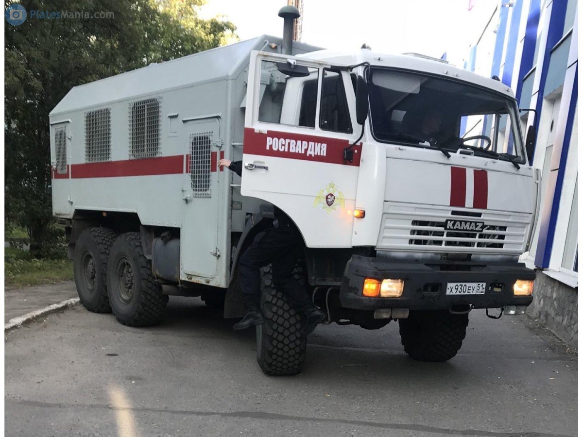 КАМАЗ 43114 автозак