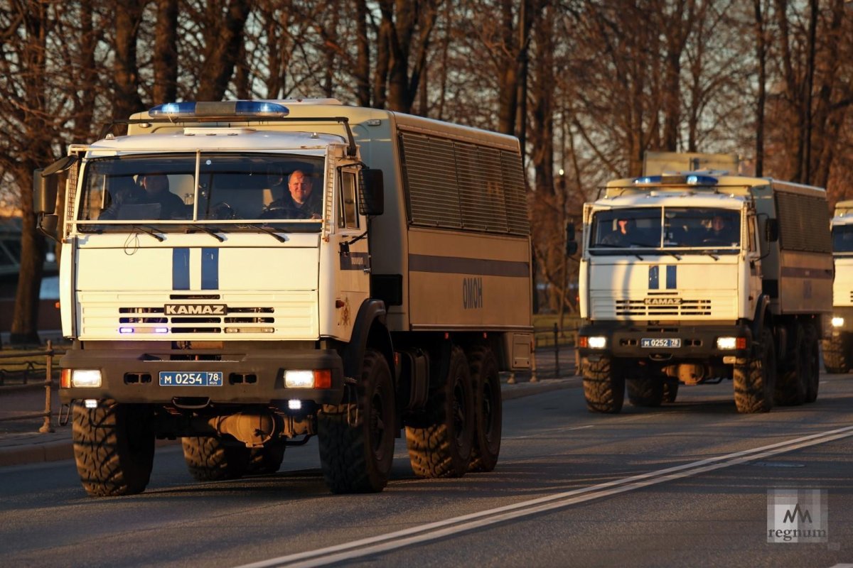 КАМАЗ 5350 ОМОН