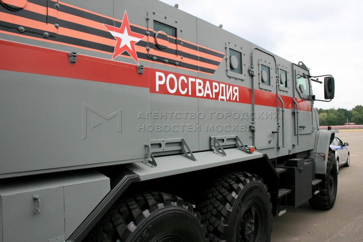 Грузовик Росгвардии