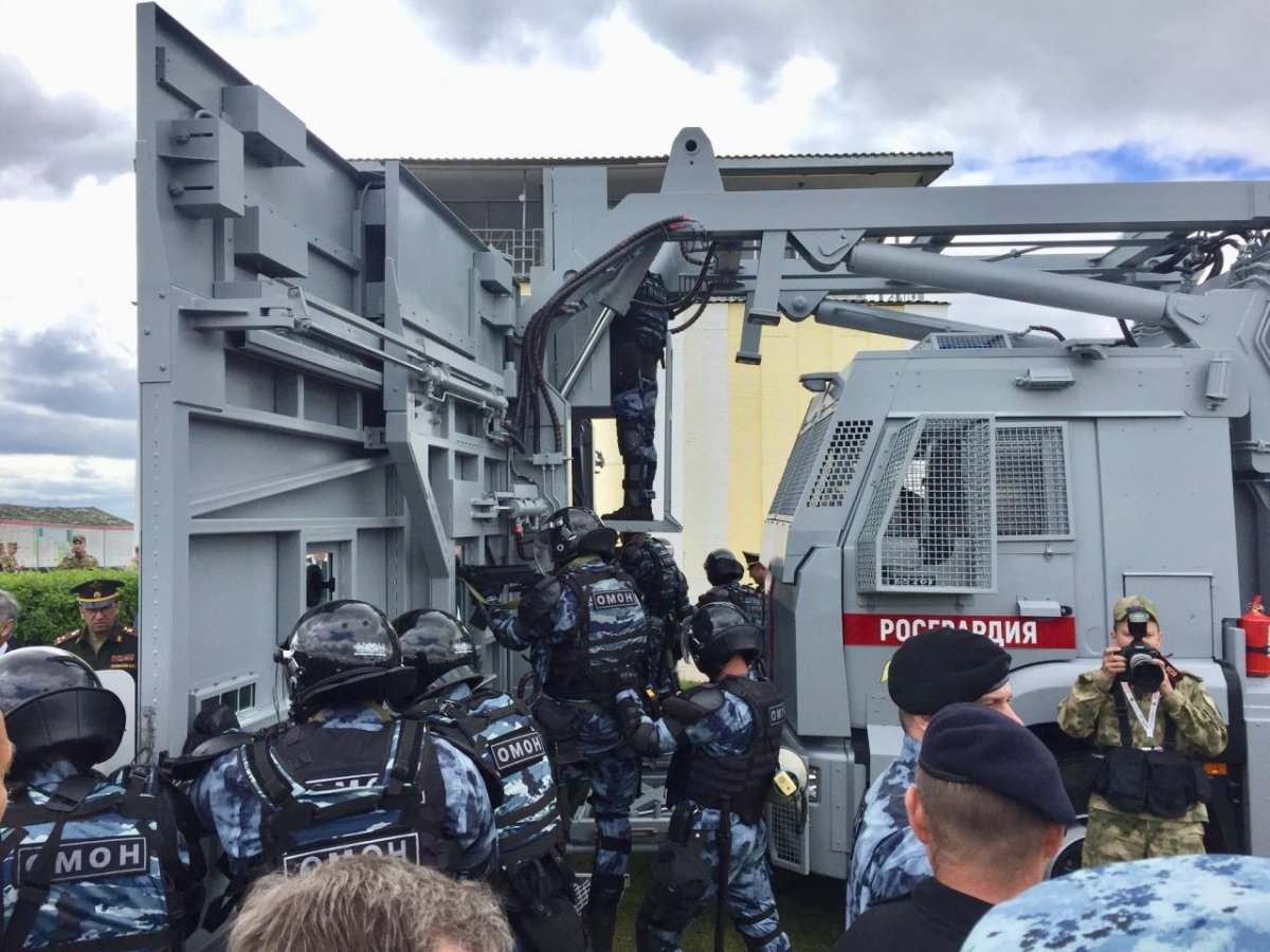 Комплекс стена для Росгвардии