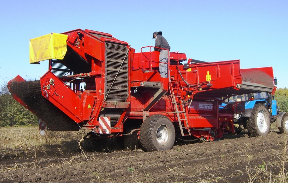 Картофелеуборочный комбайн Гримме