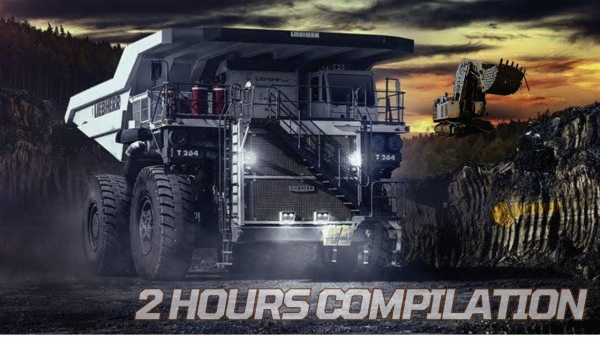 Самосвал Либхер т264 карьерный