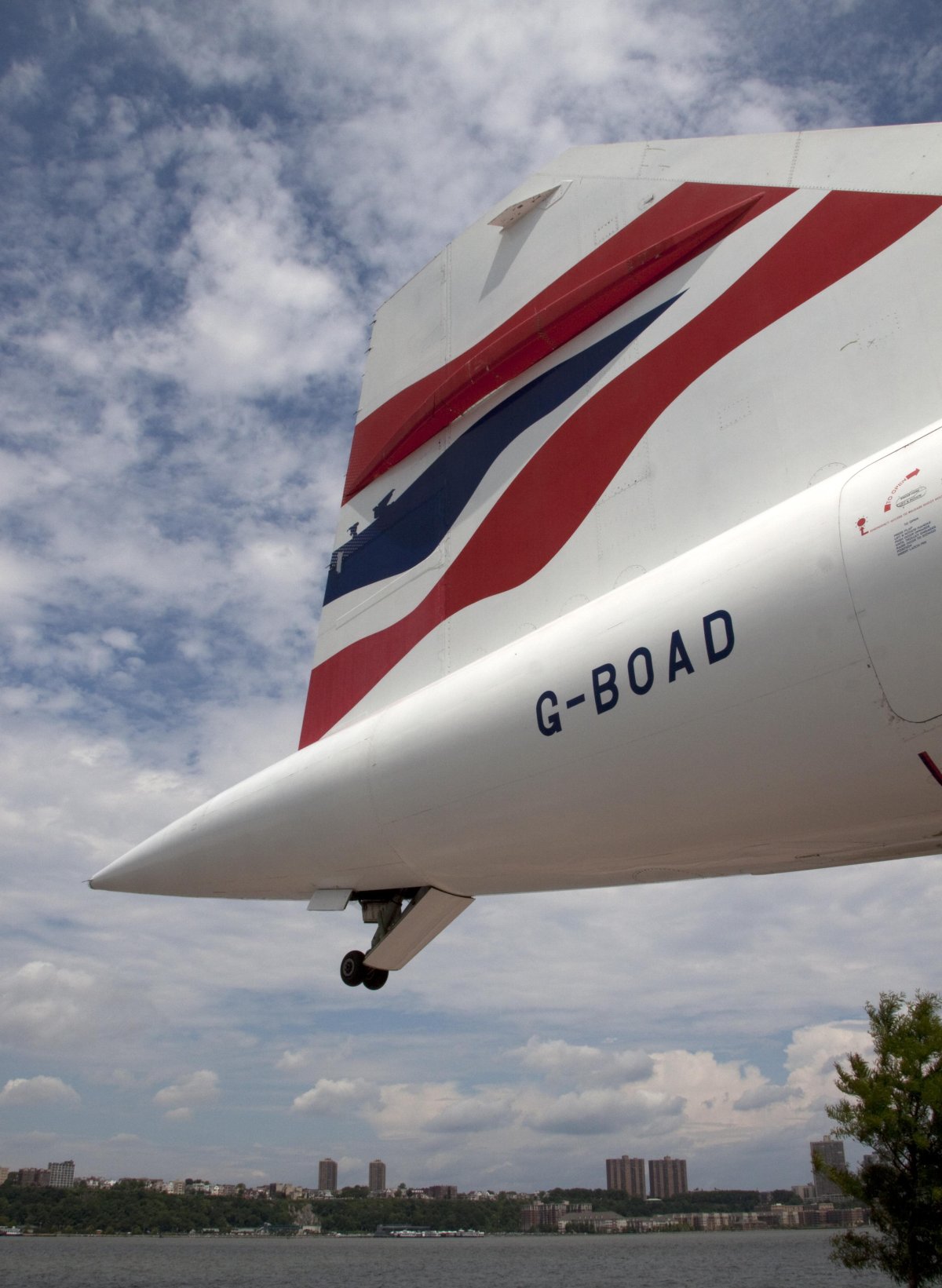 Тейлстрайк у самолета