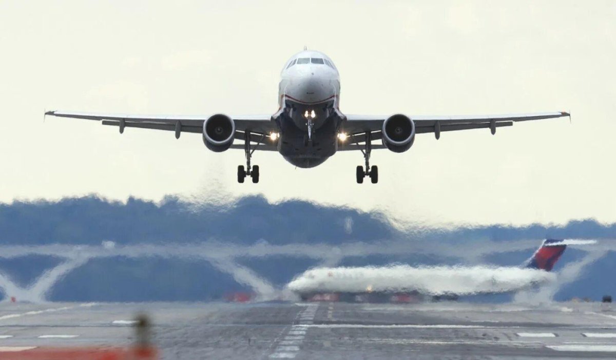 Посадка самолета