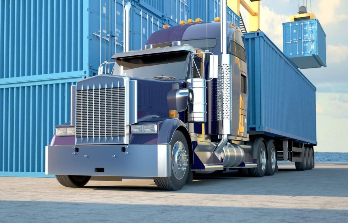 Машина в контейнере