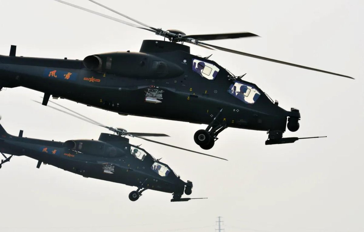 Китайский вертолет z-10