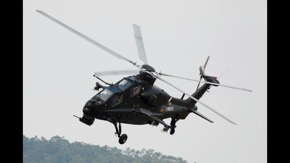 Китайский ударный вертолет WZ-10