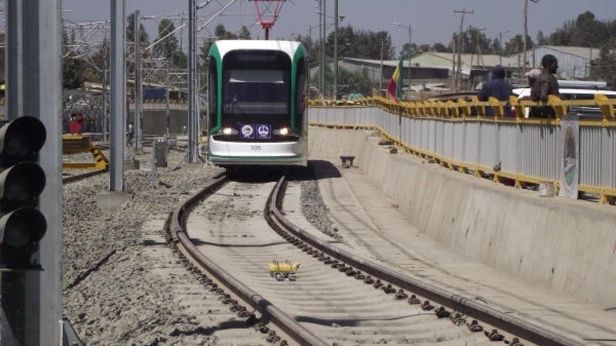 Железная дорога Аддис-Абеба Эфиопия Джибути