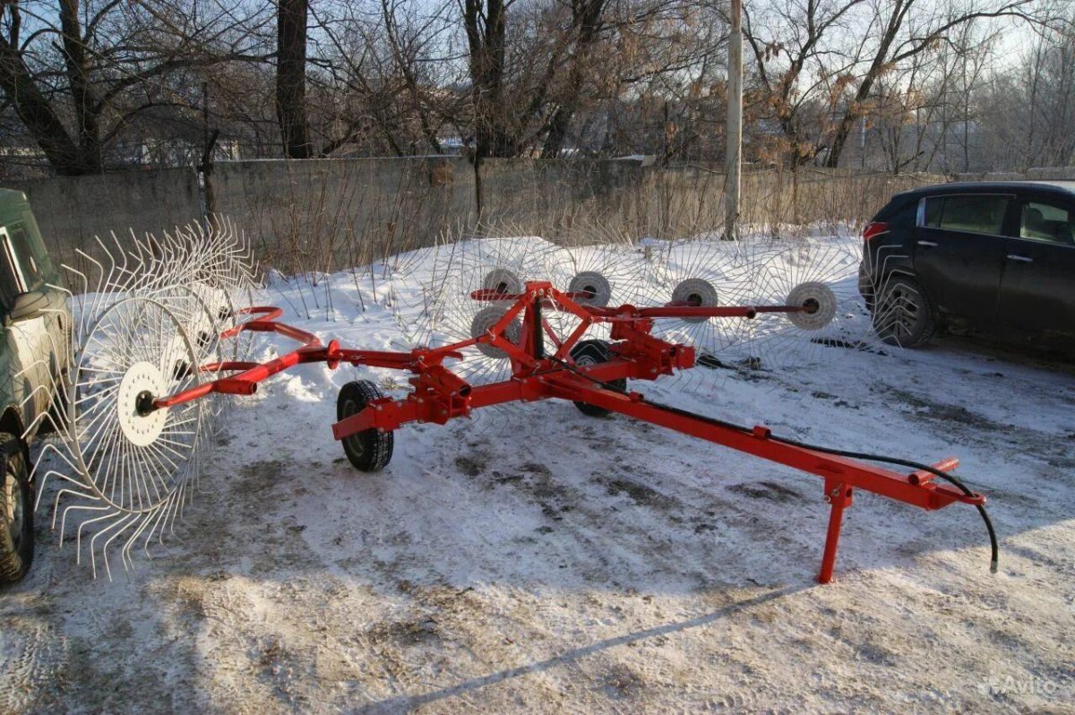 Грабли колесно-пальцевые ГКП-9 «кормилец»